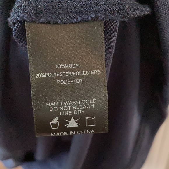 🛍️[DONATED] Anthropologie | Navy Blue Tank Halter Small - Picture 7 of 7